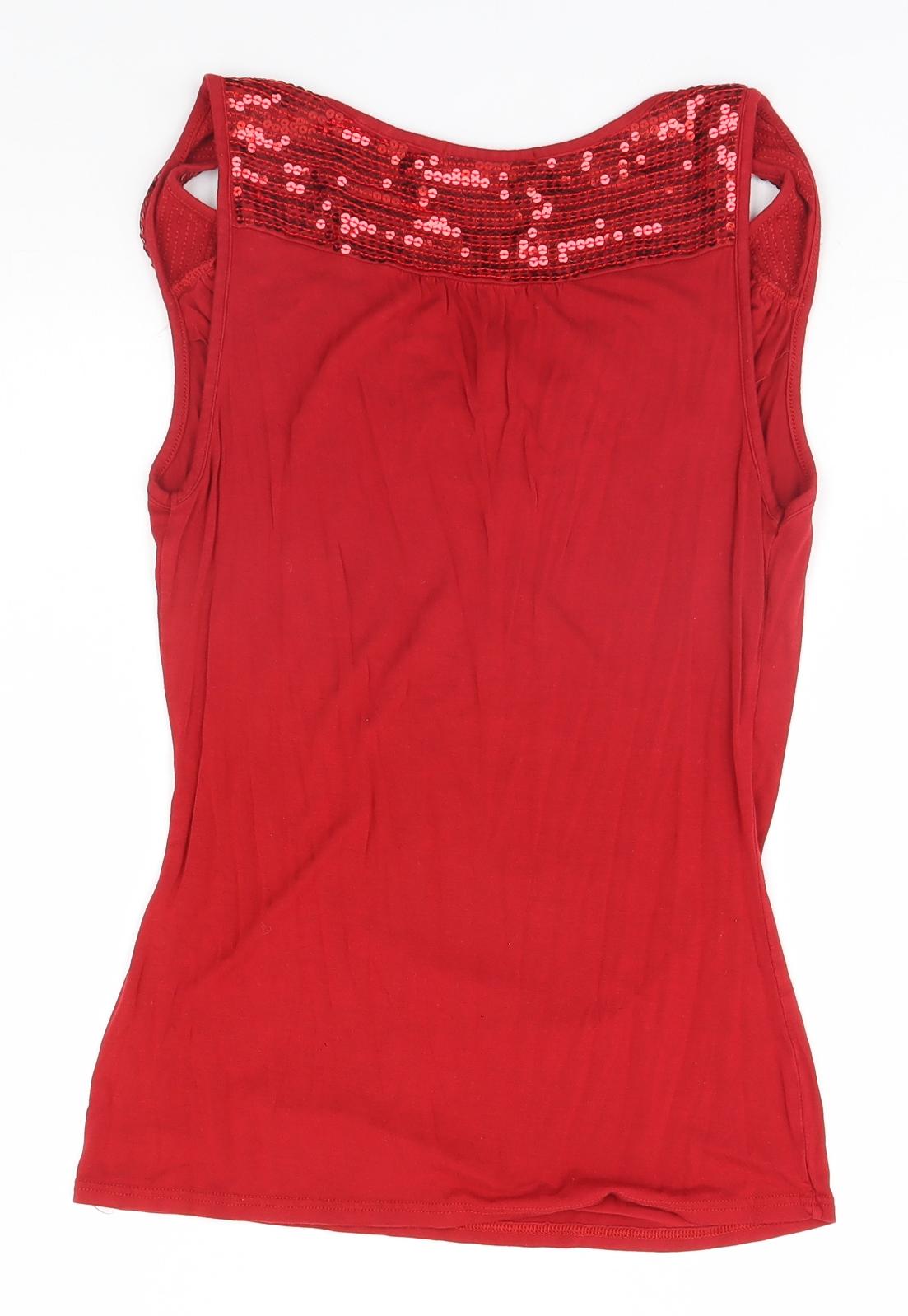 George Womens Red   Basic Tank Size 12