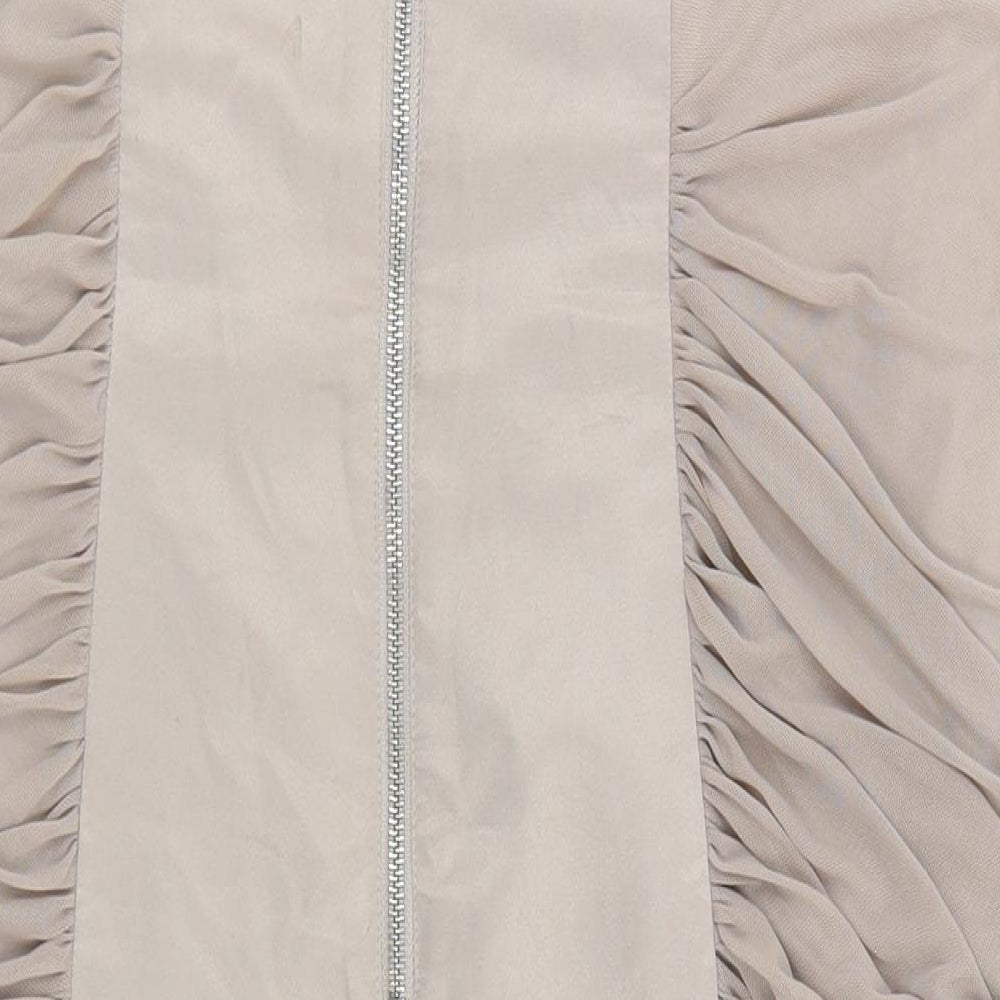 Lipsy Womens Gold   Tank Dress  Size 16