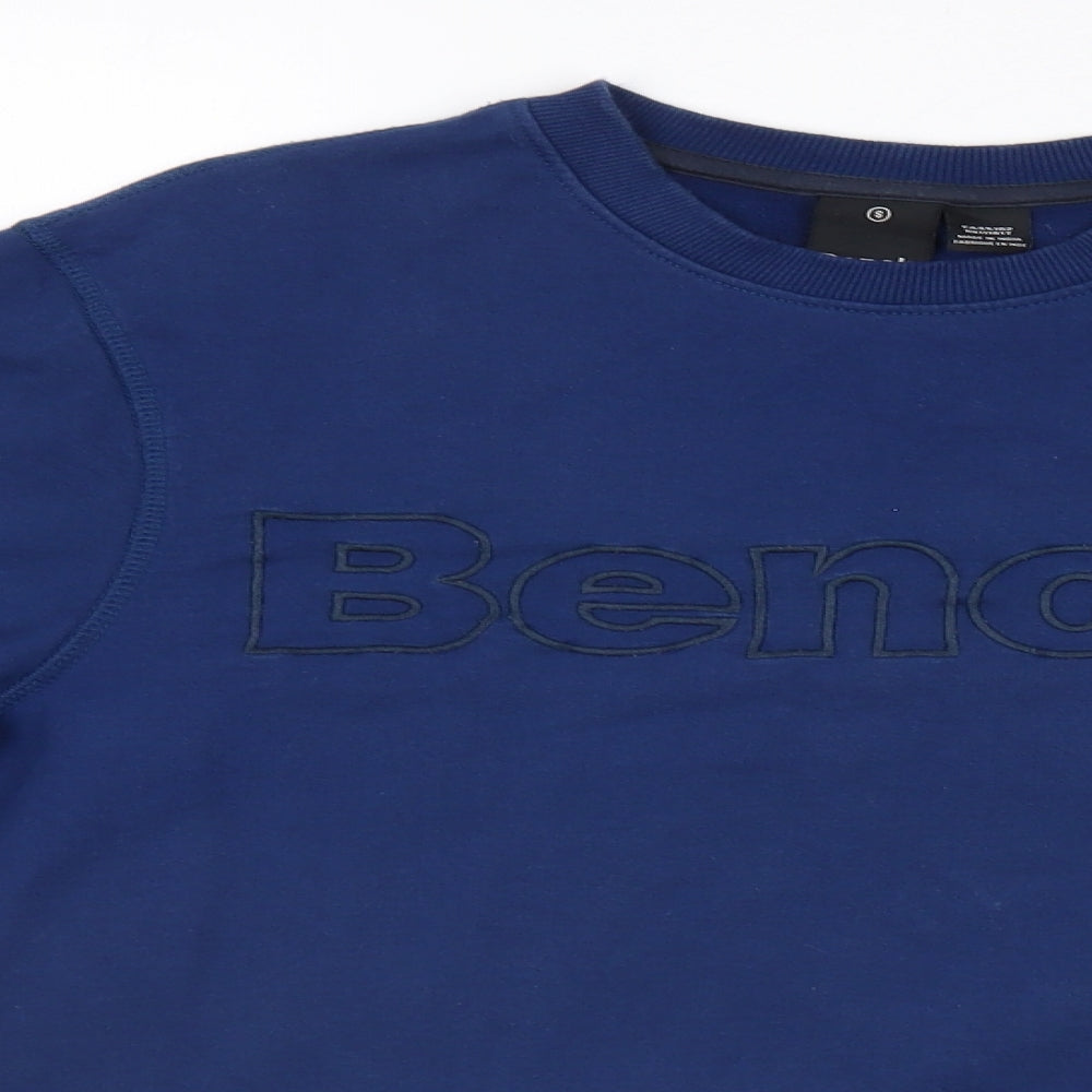 Bench Mens Blue   Pullover Jumper Size S