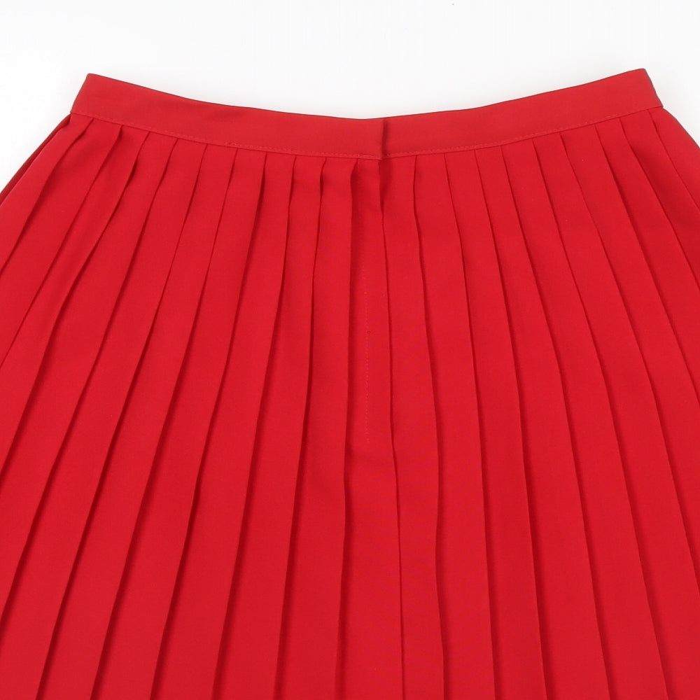 Marks and Spencer Womens Red   A-Line Set Size 14