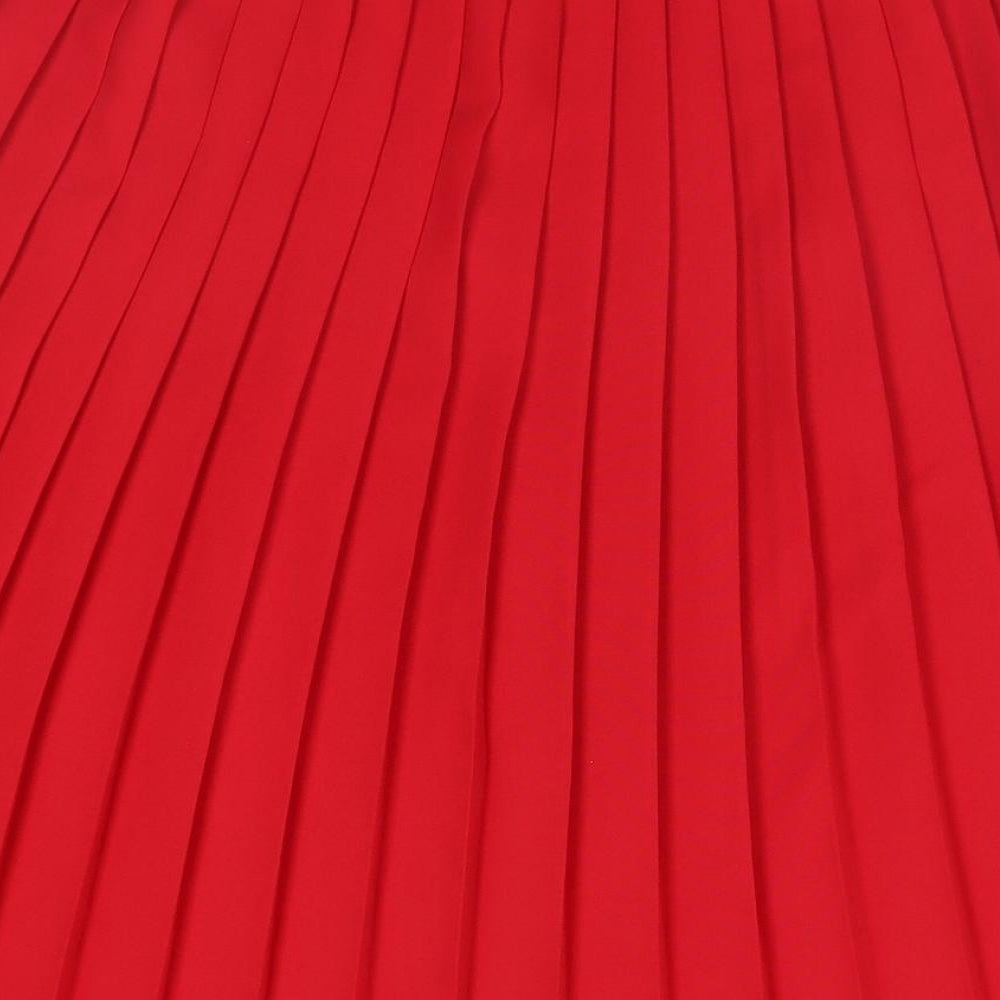 Marks and Spencer Womens Red   A-Line Set Size 14