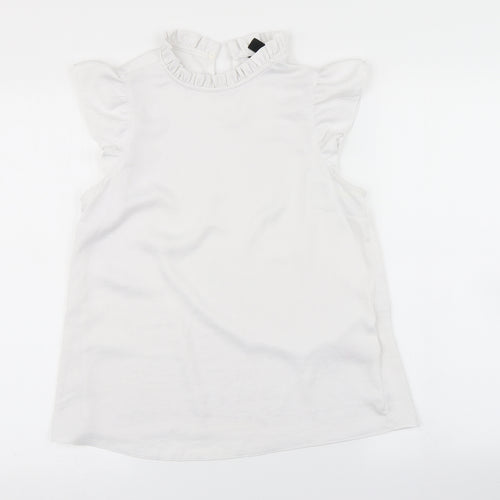 Newlook Womens White   Basic Blouse Size 6