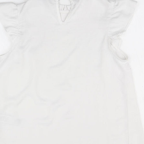 Newlook Womens White   Basic Blouse Size 6