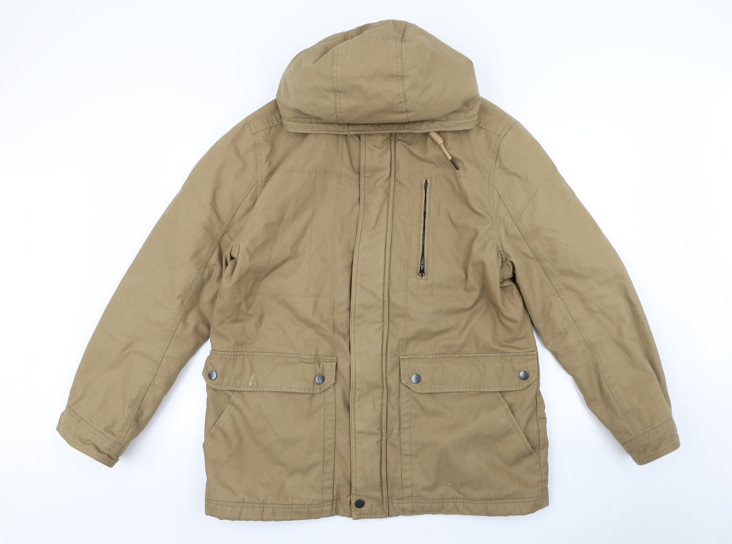 George Mens Beige    Coat Size XL