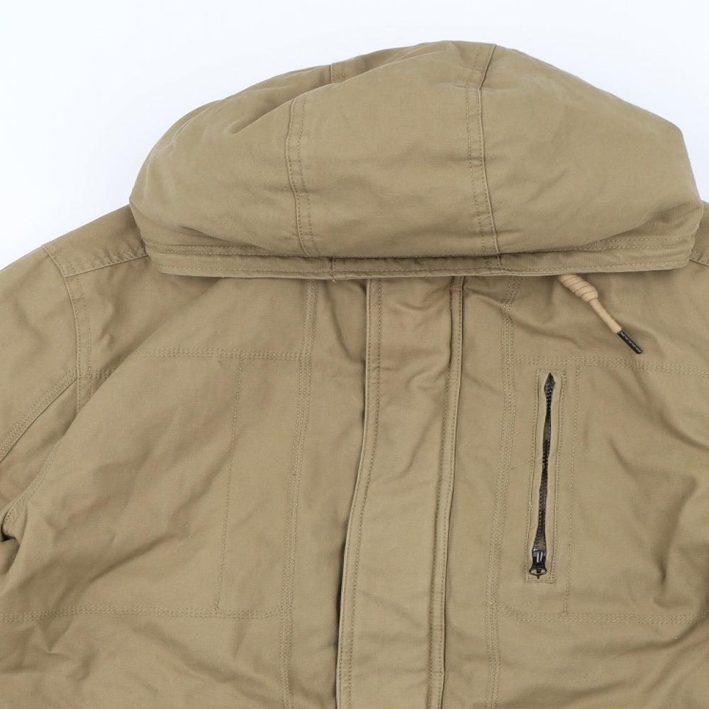 George Mens Beige    Coat Size XL