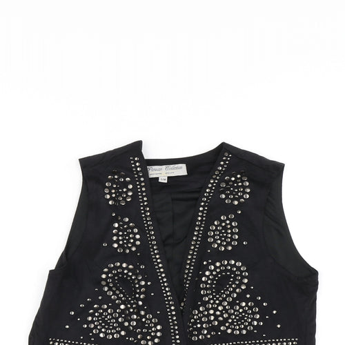 Parisian Womens Black   Cardigan Jumper Size S  - Cropped