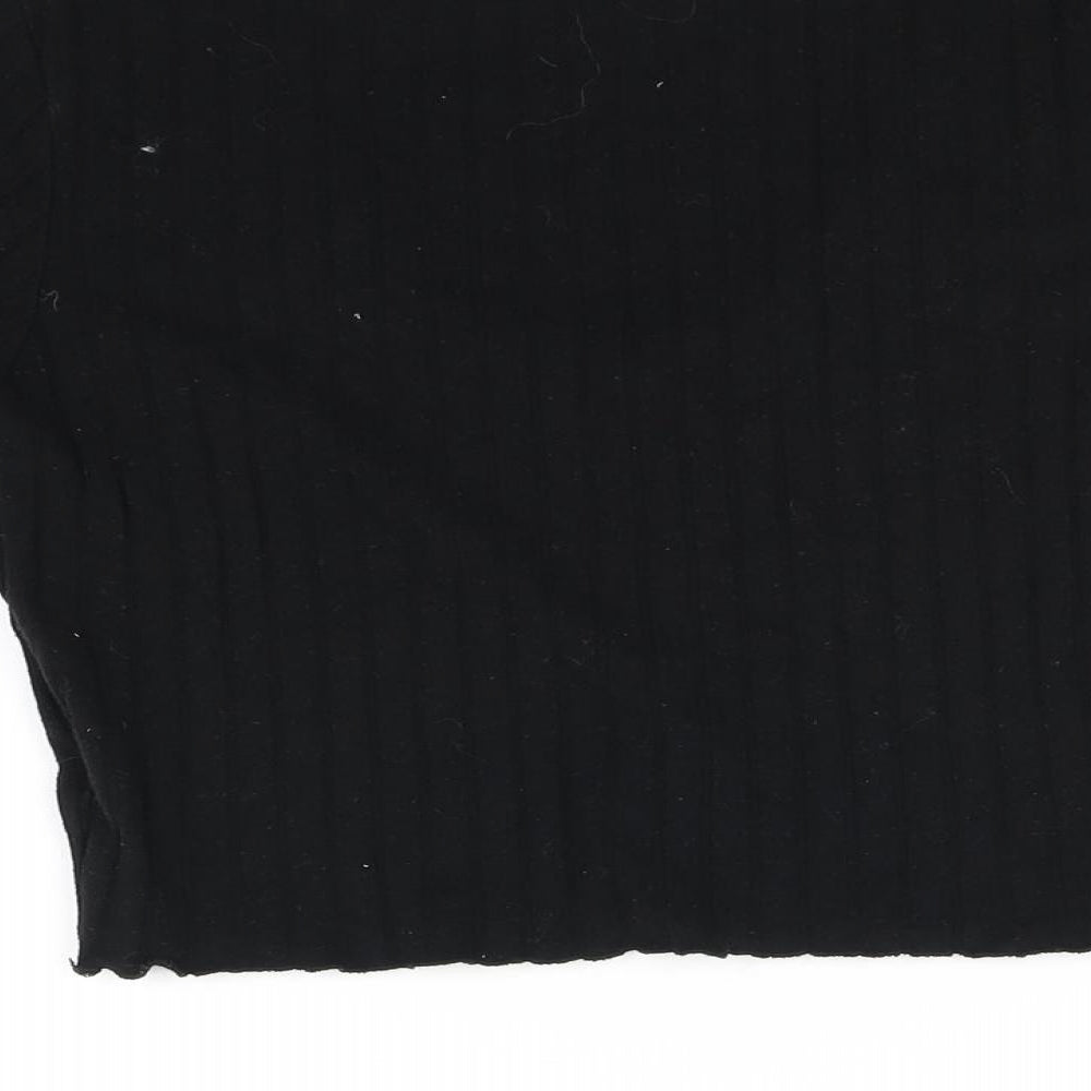 Primark Womens Black   Basic T-Shirt Size L