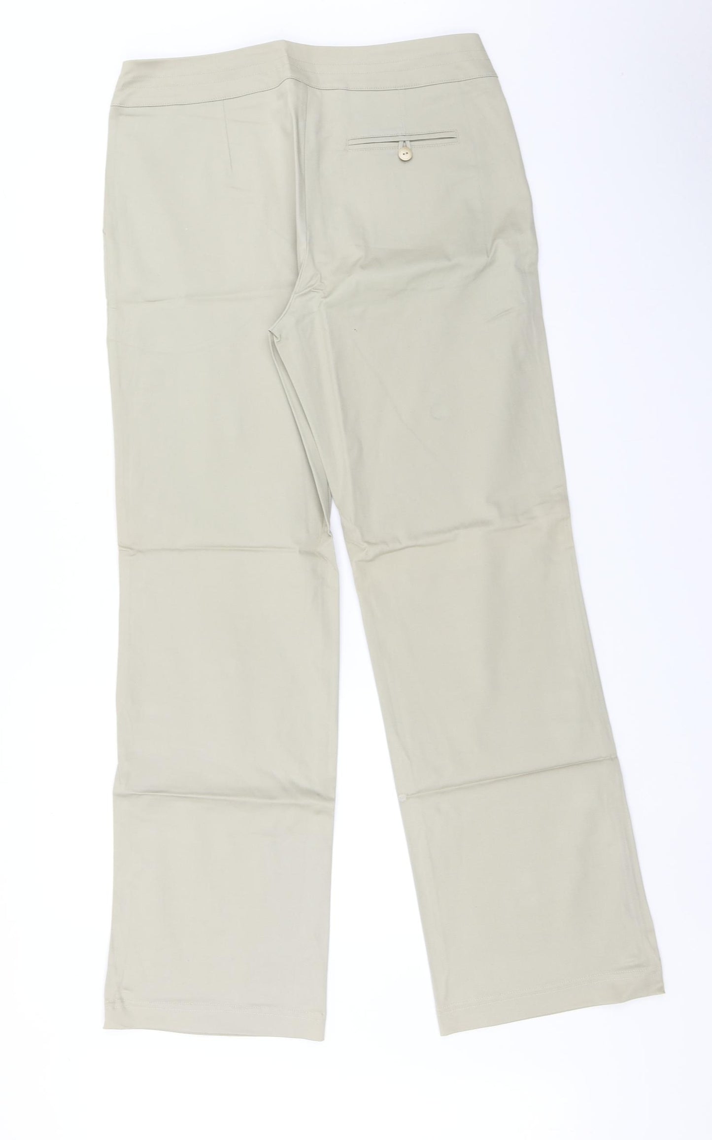 Moose Golf Clothing Womens Green   Trousers  Size 14 L32 in