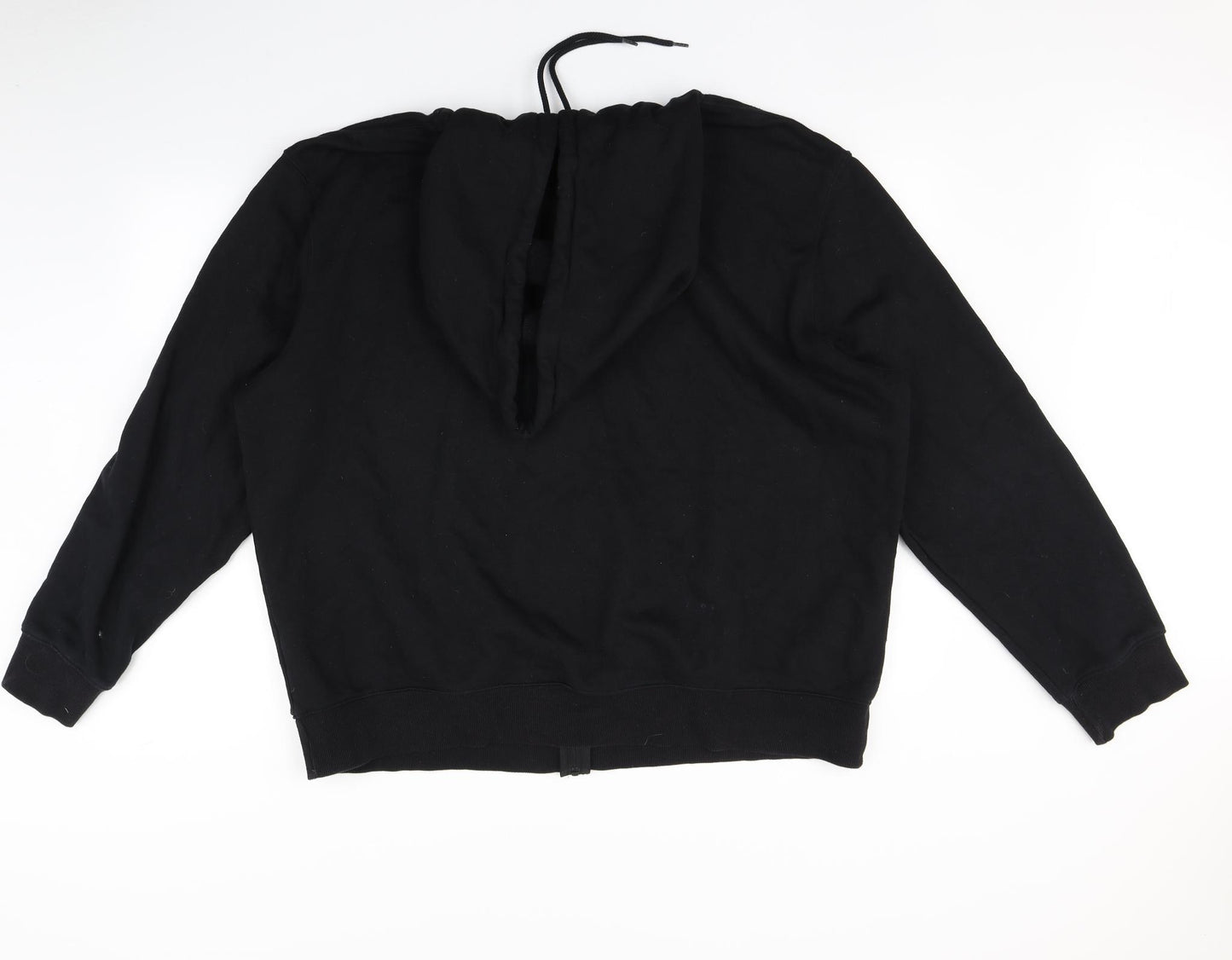 Matalan Mens Black   Full Zip Hoodie Size 3XL