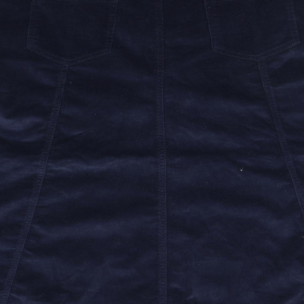 Marks and Spencer Womens Blue   A-Line Skirt Size 16