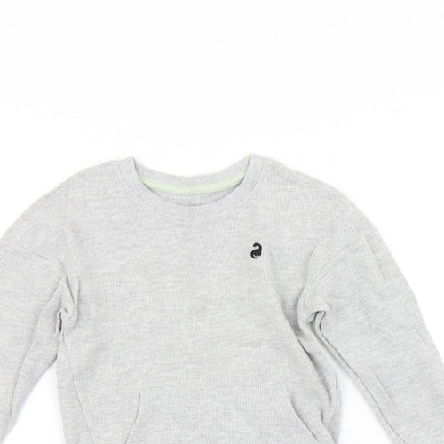 George Boys Grey   Pullover Jumper Size 5-6 Years