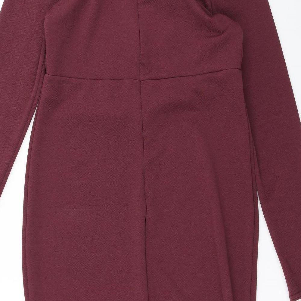 New Look Womens Purple   Bodycon  Size 14