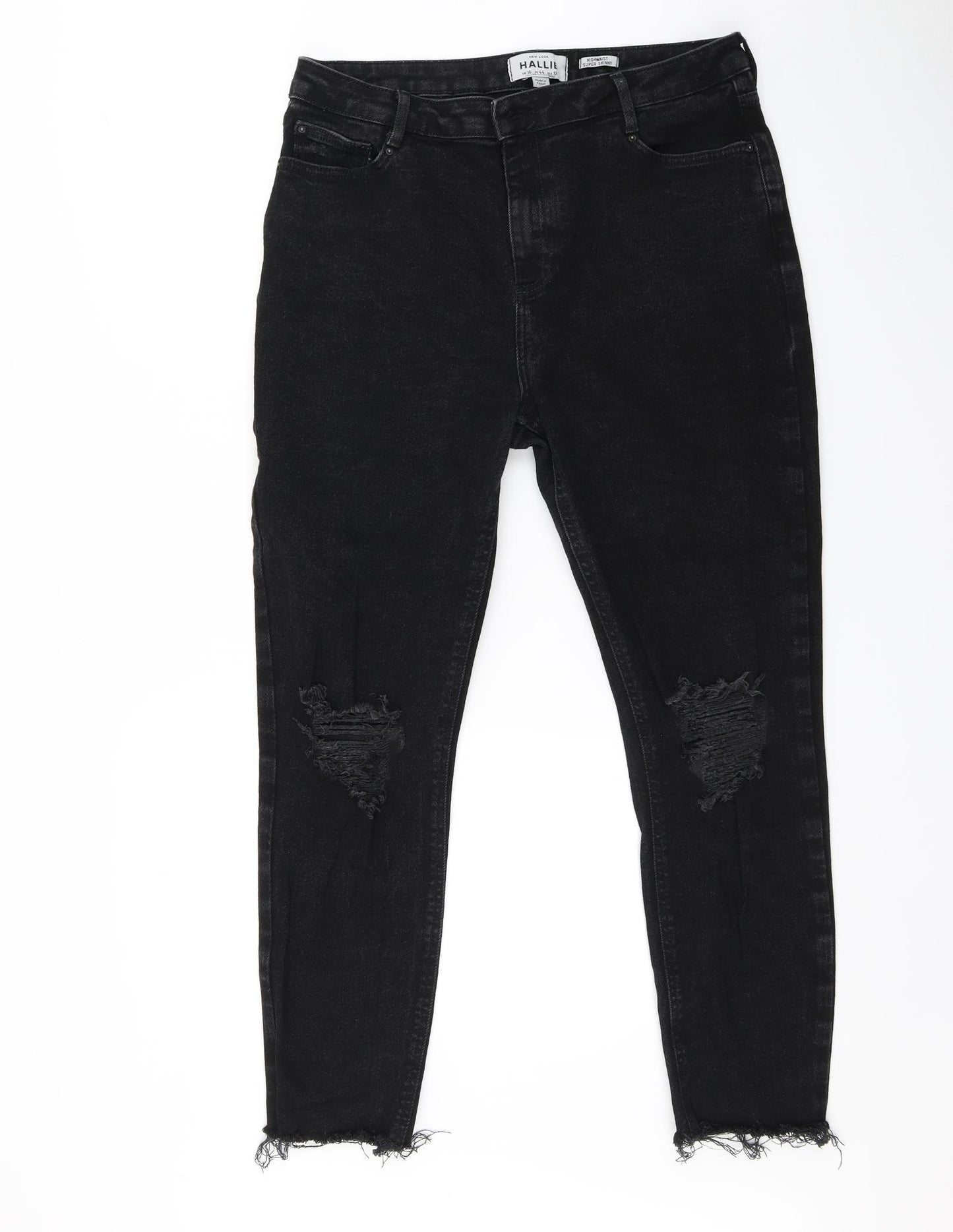 New Look Womens Black   Skinny Jeans Size 16 L26 in