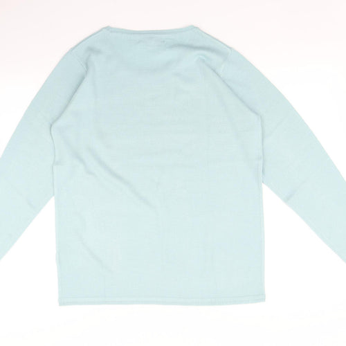 Julipa Womens Blue   Pullover Jumper Size 12