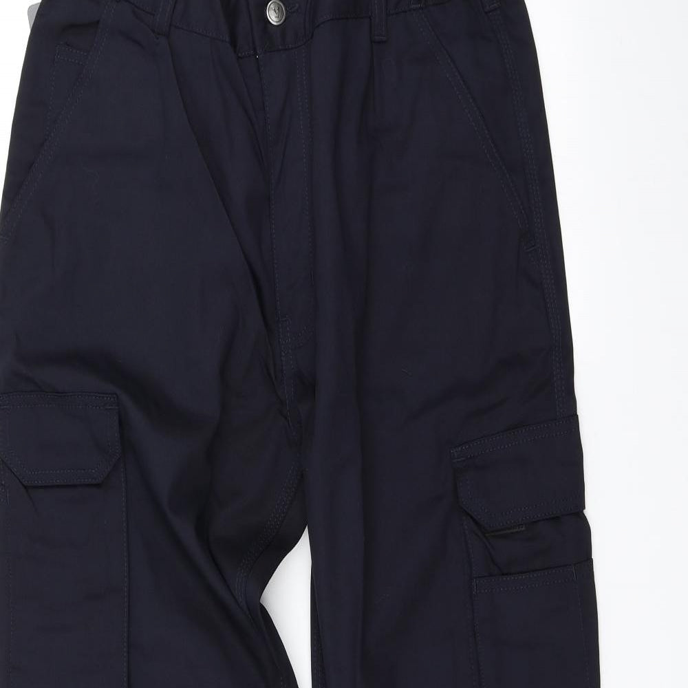 Veltuff Mens Blue   Cargo Trousers Size 34 L31 in