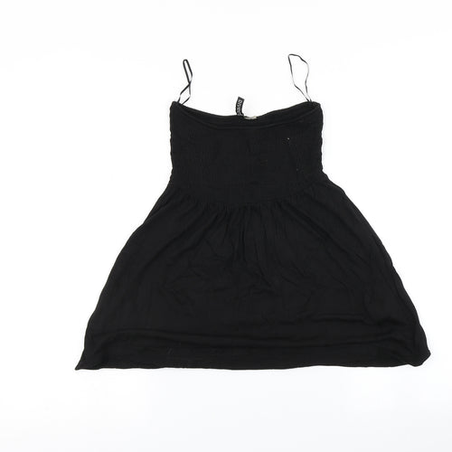 H&M Womens Black   Basic T-Shirt Size 12