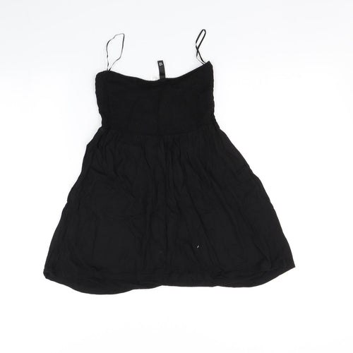 H&M Womens Black   Basic T-Shirt Size 12