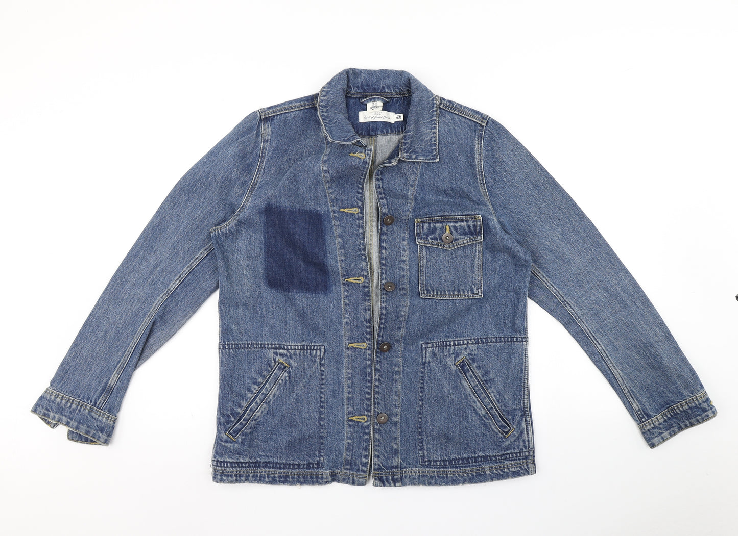 H&M Womens Blue   Jacket  Size 12