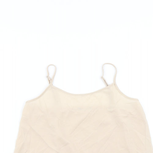 Marks and Spencer Girls Beige   Camisole T-Shirt Size 11-12 Years
