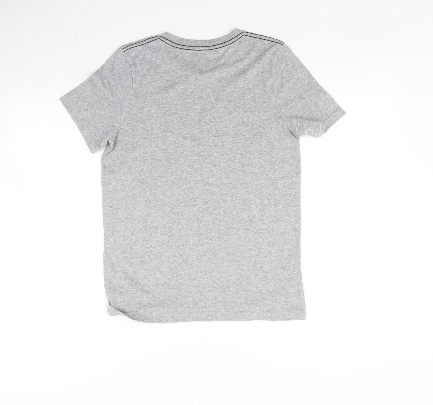 adidas Boys Grey   Basic T-Shirt Size 10 Years