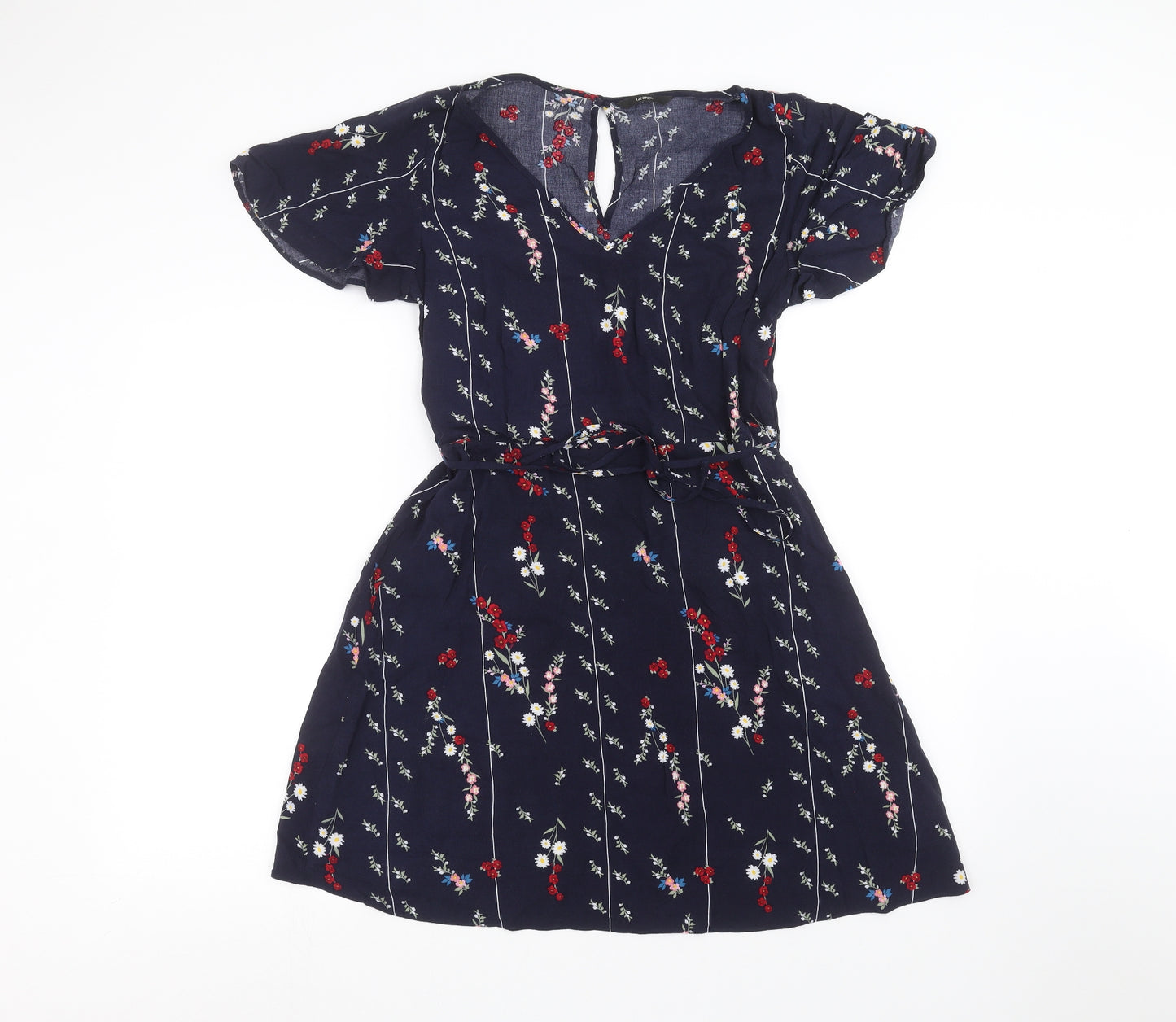 George Womens Blue   A-Line  Size 8