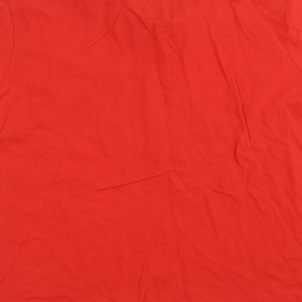 Red Herring Mens Red    Polo Size XL