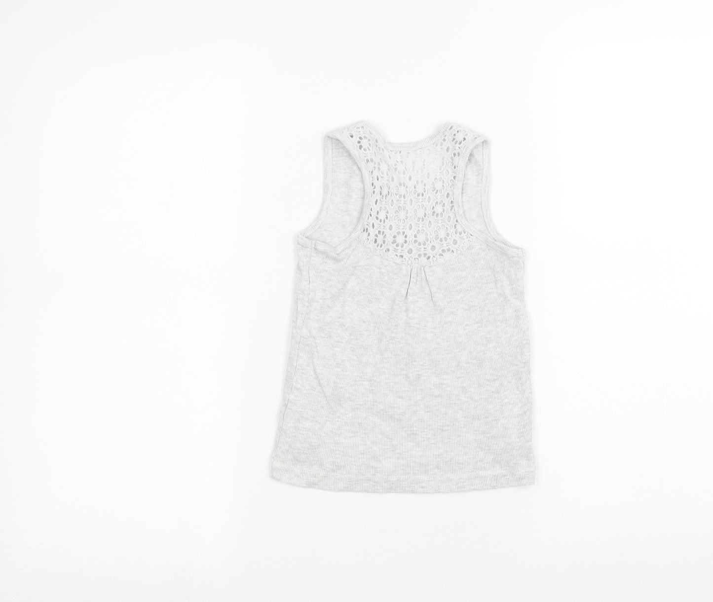 George Girls Grey   Basic Tank Size 5-6 Years