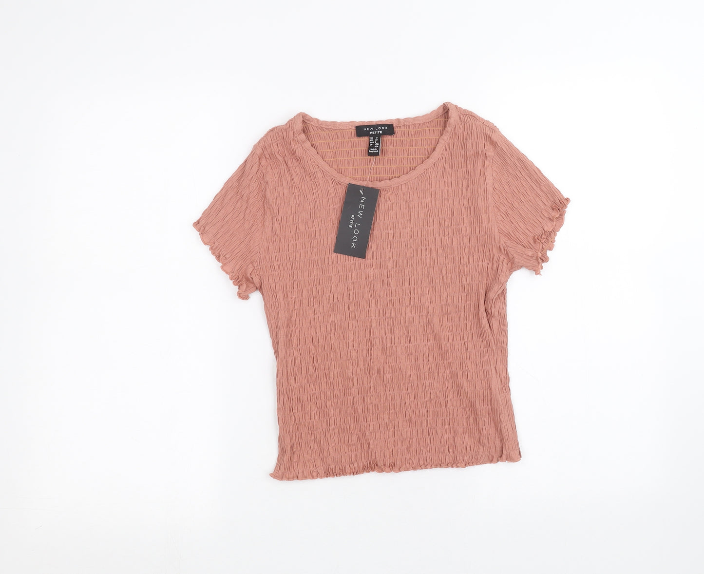 New Look Womens Pink   Basic T-Shirt Size 12