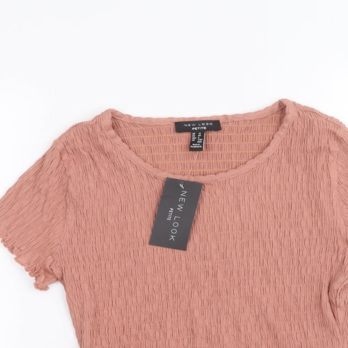 New Look Womens Pink   Basic T-Shirt Size 12