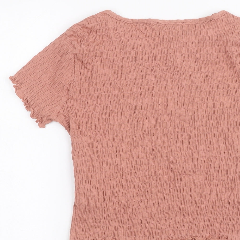 New Look Womens Pink   Basic T-Shirt Size 12