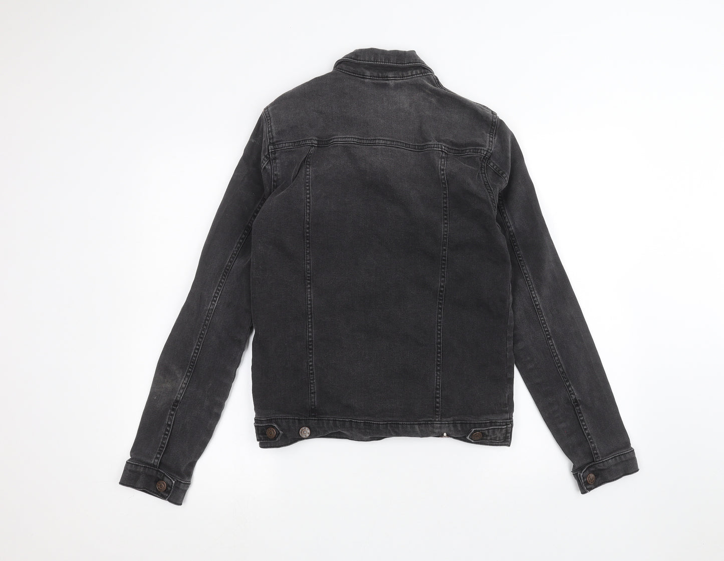 Topman Mens Black   Jacket  Size S