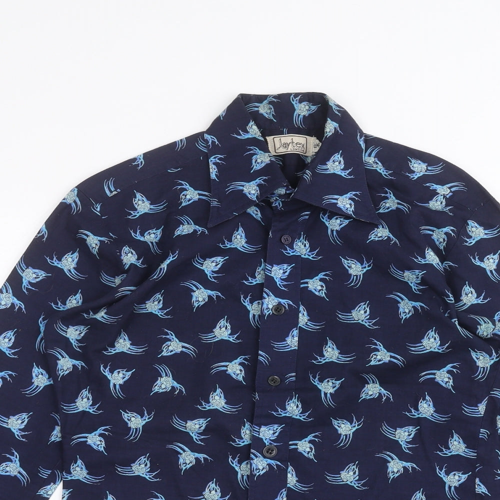 jaytex Mens Blue    Dress Shirt Size 15