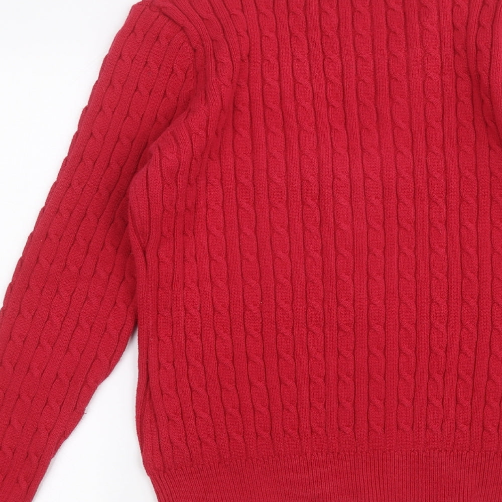 Crew Clothing Womens Pink   Cardigan Jumper Size 12