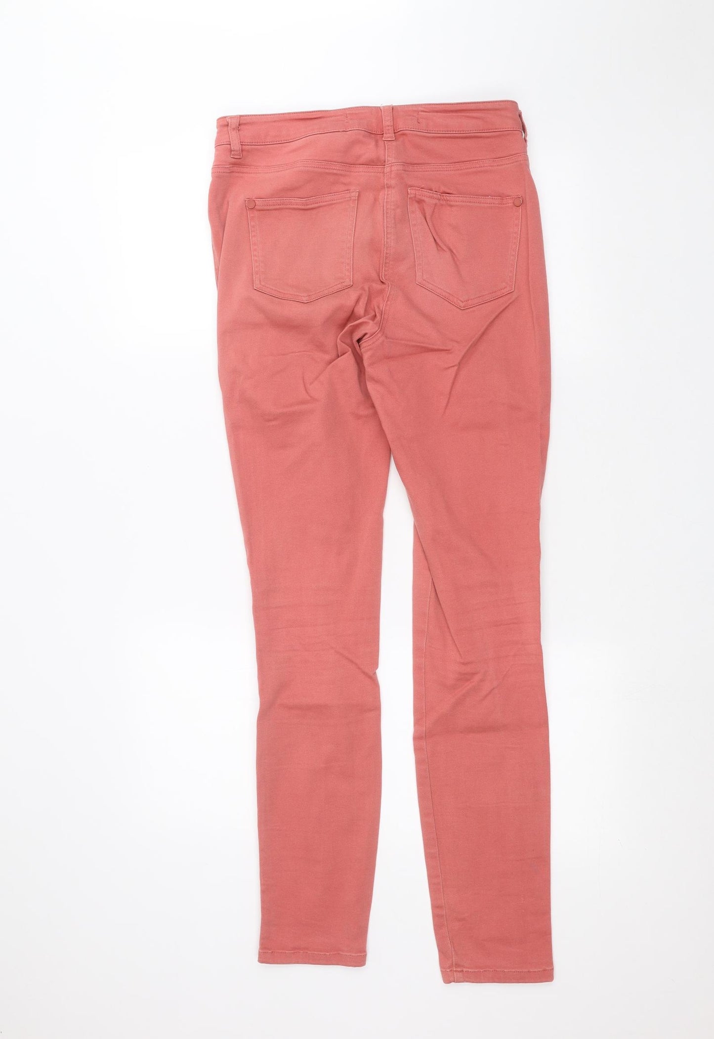 NEXT Womens Pink   Skinny Jeans Size 12 L30 in