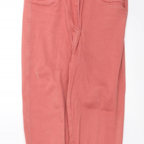 NEXT Womens Pink   Skinny Jeans Size 12 L30 in