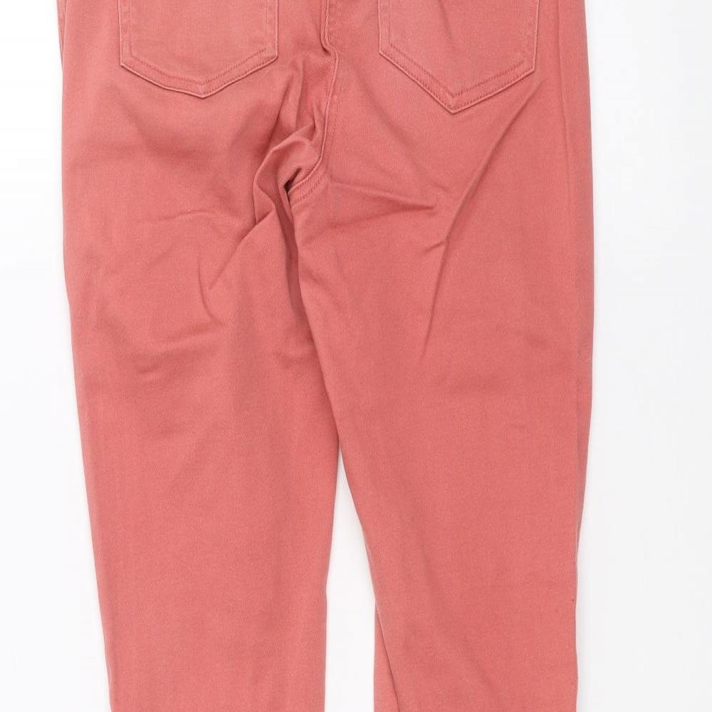 NEXT Womens Pink   Skinny Jeans Size 12 L30 in