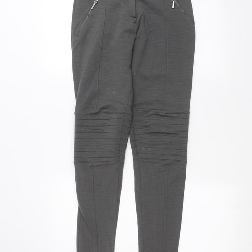 Calvin Klein Womens Grey   Trousers  Size 14 L29 in