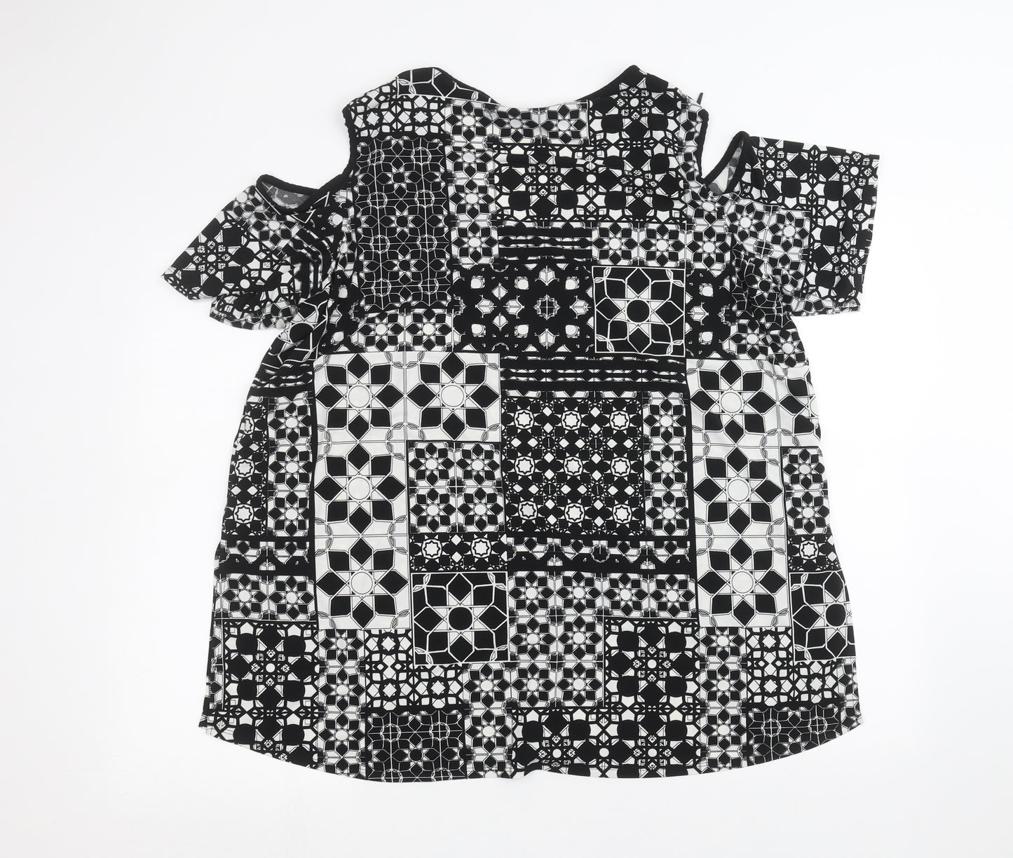 Wallis Womens Black   Basic T-Shirt Size XL