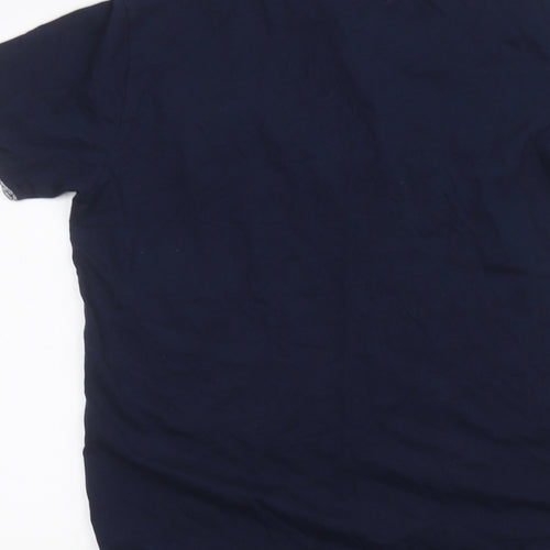 awc85 Mens Blue    Polo Size M