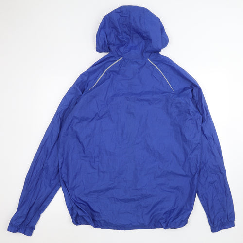 FILA Mens Blue   Rain Coat Coat Size L