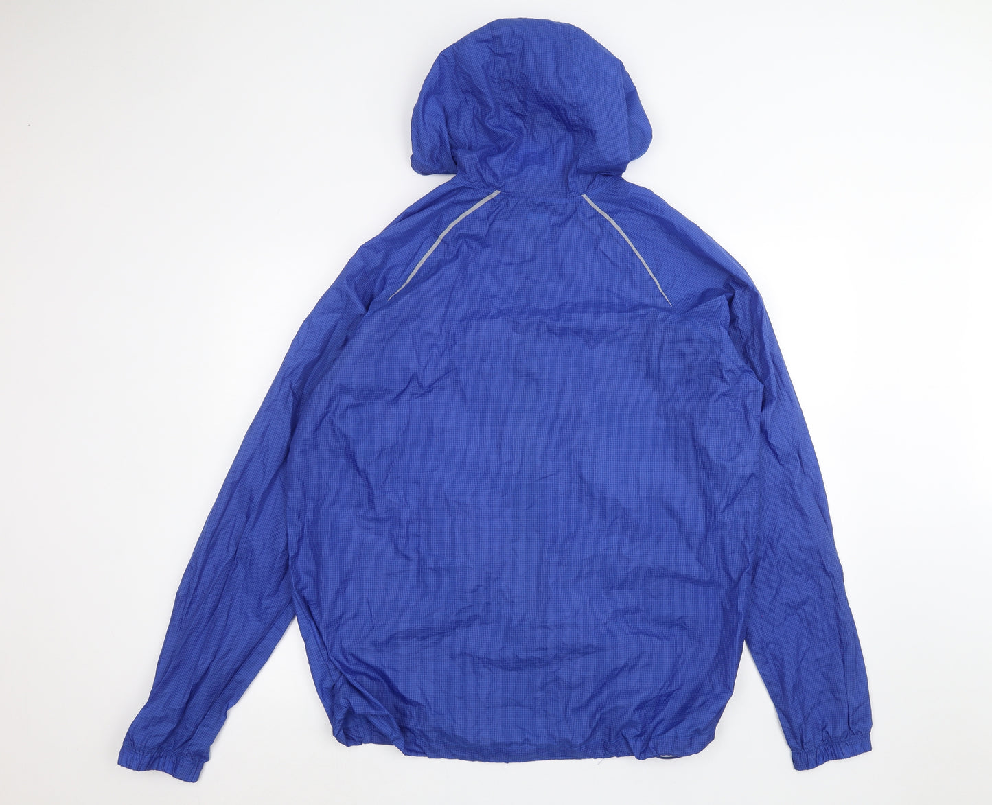 FILA Mens Blue   Rain Coat Coat Size L