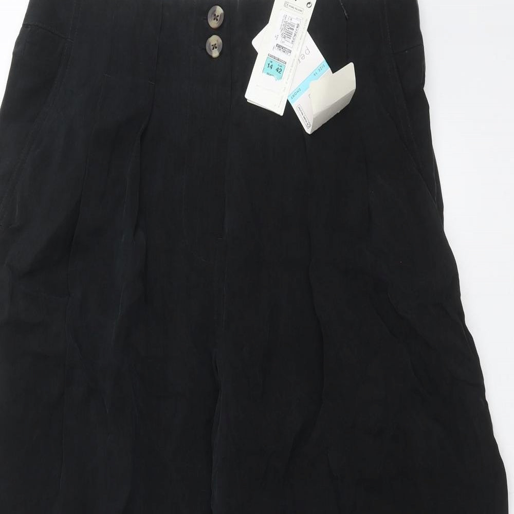 Marks and Spencer Womens Black   Bermuda Shorts Size 14