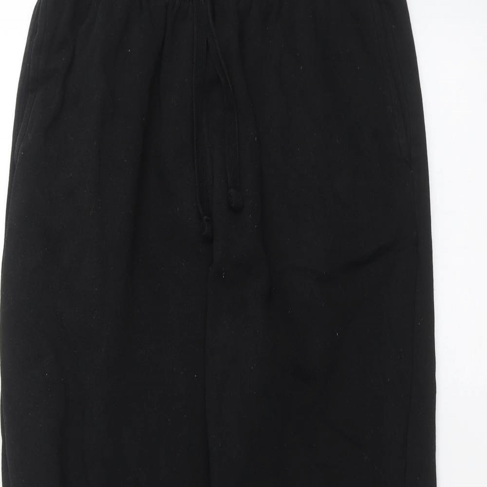 H&M Mens Black   Sweatpants Trousers Size S L25 in
