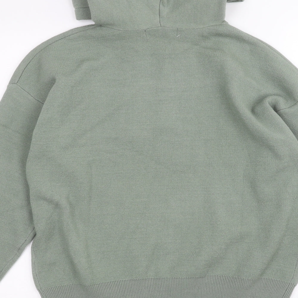 Primark Womens Green   Pullover Hoodie Size S