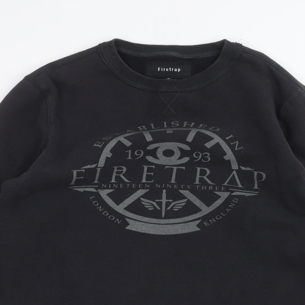 Firetrap Mens Blue   Pullover Jumper Size M