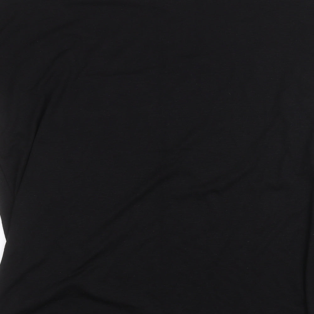 Papaya Mens Black    T-Shirt Size XL