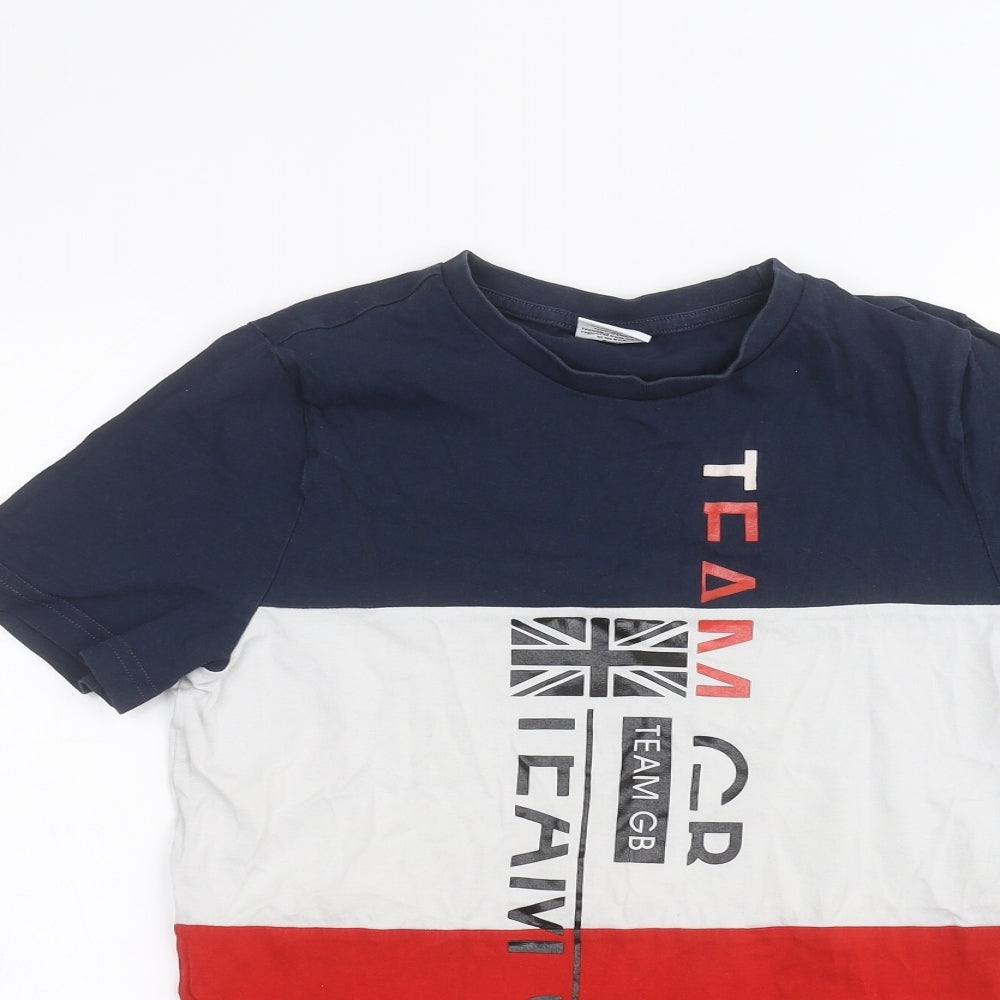 Team GB Boys Blue   Basic T-Shirt Size 10-11 Years