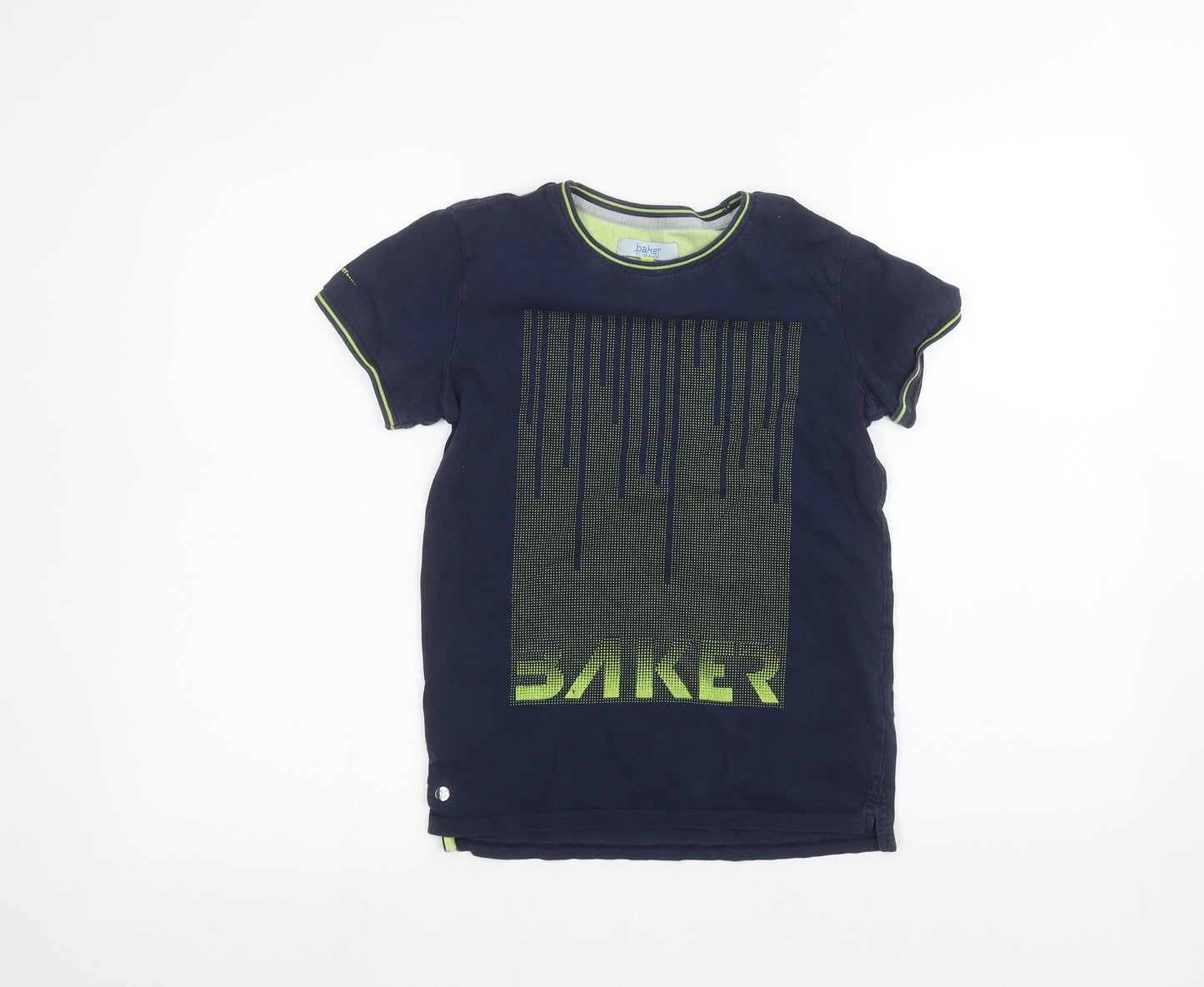 Ted Baker Boys Blue   Basic T-Shirt Size 9-10 Years