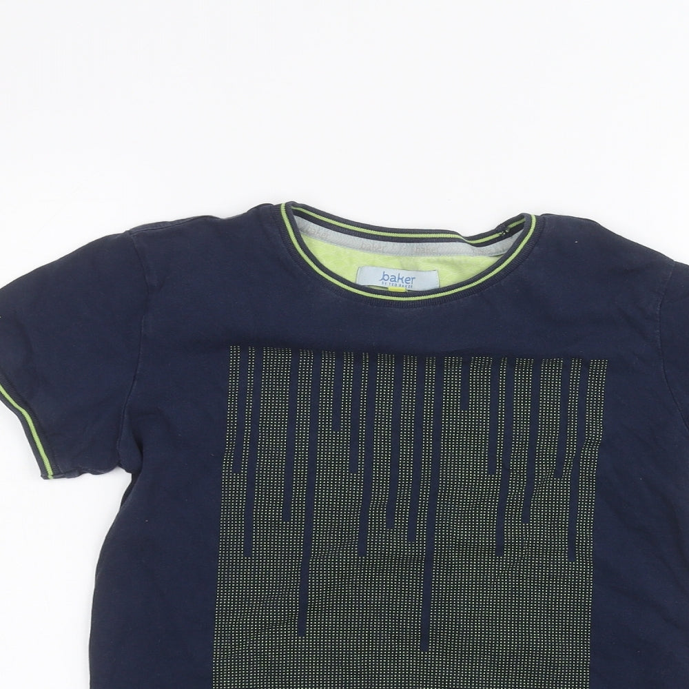 Ted Baker Boys Blue   Basic T-Shirt Size 9-10 Years
