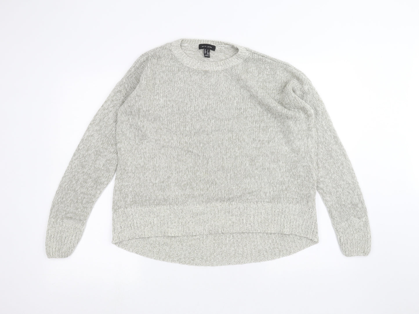 New Look Womens Grey   Pullover Jumper Size M